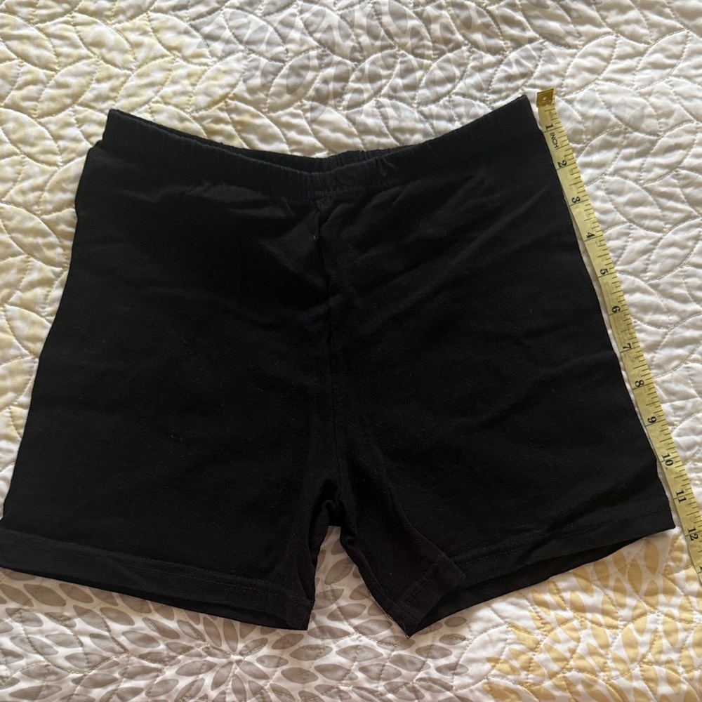 Like New Women's Black Shorts Cotton stretch Made in Greece